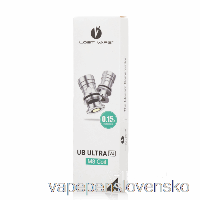 Náhradné Cievky Strateného Vape Ultra Boost [v4] 0,15ohm Cievky M8 Vape Bez Nikotinu